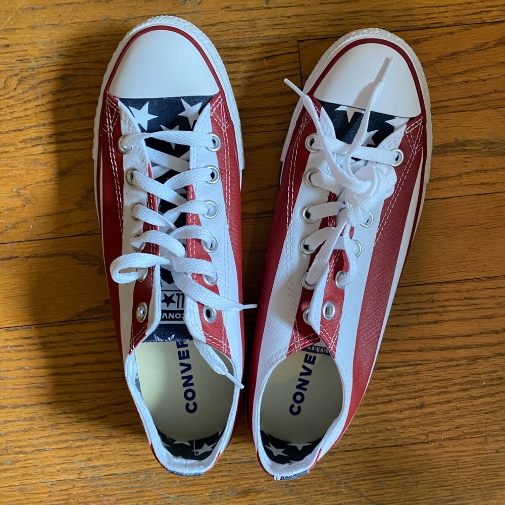 Unisex Converse American Flag
